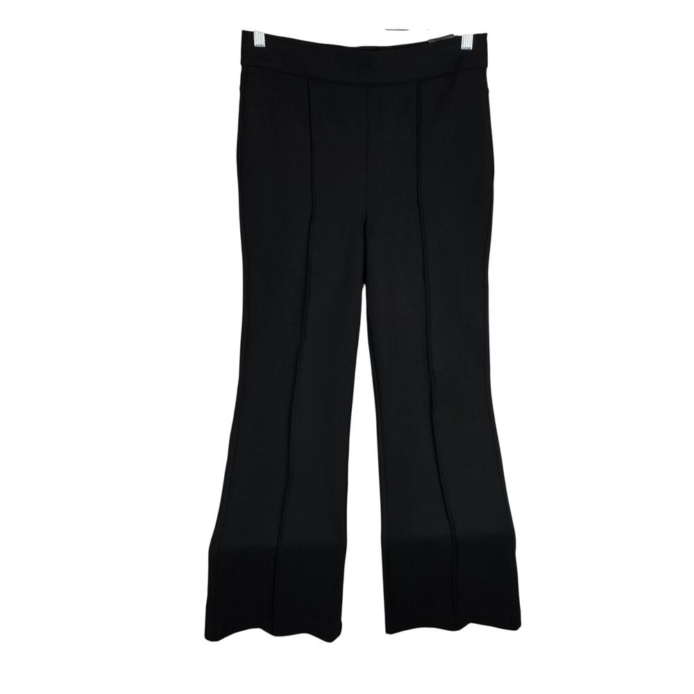 NYDJ Sculpt-Her Black Wide Leg Pants S Stretch Pull on Neutral Minimalist Basic